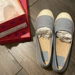 NEW TORY BURCH leather espadrille